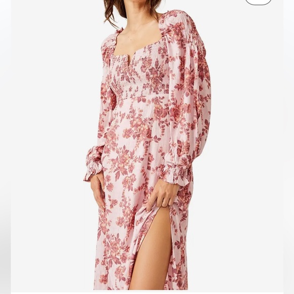 Free People Dresses & Skirts - Free People Jaymes Midi Floral Dress